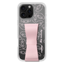スリムプロテクションケース - STAND & RING RIBBON Sakura Pink［ マイメロディ - リボン - フェイス ］