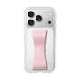 スリムプロテクションケース - STAND & RING RIBBON Sakura Pink［ マイメロディ - リボン - フェイス ］