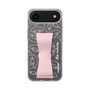 スリムプロテクションケース - STAND & RING RIBBON Sakura Pink［ マイメロディ - リボン - フェイス ］