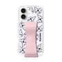 スリムプロテクションケース - STAND & RING RIBBON Sakura Pink［ クロミ - リボン - フェイス ］