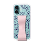 スリムプロテクションケース - STAND & RING RIBBON Sakura Pink［ クロミ - リボン - フェイス ］
