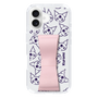 スリムプロテクションケース - STAND & RING RIBBON Sakura Pink［ クロミ - リボン - フェイス ］