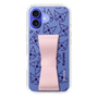 スリムプロテクションケース - STAND & RING RIBBON Sakura Pink［ クロミ - リボン - フェイス ］