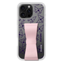 スリムプロテクションケース - STAND & RING RIBBON Sakura Pink［ クロミ - リボン - フェイス ］