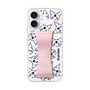 スリムプロテクションケース - STAND & RING RIBBON Sakura Pink［ クロミ - リボン - フェイス ］