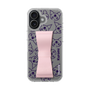 スリムプロテクションケース - STAND & RING RIBBON Sakura Pink［ クロミ - リボン - フェイス ］