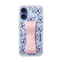 スリムプロテクションケース - STAND & RING RIBBON Sakura Pink［ クロミ - リボン - フェイス ］