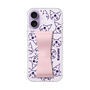 スリムプロテクションケース - STAND & RING RIBBON Sakura Pink［ クロミ - リボン - フェイス ］