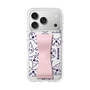 スリムプロテクションケース - STAND & RING RIBBON Sakura Pink［ クロミ - リボン - フェイス ］