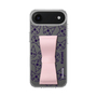 スリムプロテクションケース - STAND & RING RIBBON Sakura Pink［ クロミ - リボン - フェイス ］