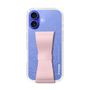 スリムプロテクションケース - STAND & RING RIBBON Sakura Pink［ リトルツインスターズ - リボン - フェイス ］