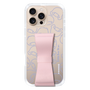 スリムプロテクションケース - STAND & RING RIBBON Sakura Pink［ リトルツインスターズ - リボン - フェイス ］