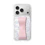 スリムプロテクションケース - STAND & RING RIBBON Sakura Pink［ リトルツインスターズ - リボン - フェイス ］