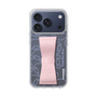 スリムプロテクションケース - STAND & RING RIBBON Sakura Pink［ リトルツインスターズ - リボン - フェイス ］