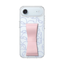 スリムプロテクションケース - STAND & RING RIBBON Sakura Pink［ リトルツインスターズ - リボン - フェイス ］