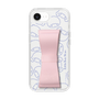 スリムプロテクションケース - STAND & RING RIBBON Sakura Pink［ リトルツインスターズ - リボン - フェイス ］