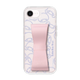 スリムプロテクションケース - STAND & RING RIBBON Sakura Pink［ リトルツインスターズ - リボン - フェイス ］