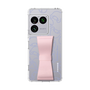 スリムプロテクションケース - STAND & RING RIBBON Sakura Pink［ リトルツインスターズ - リボン - フェイス ］