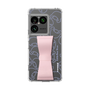 スリムプロテクションケース - STAND & RING RIBBON Sakura Pink［ リトルツインスターズ - リボン - フェイス ］