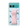 スリムプロテクションケース - STAND & RING RIBBON Sakura Pink［ 初音ミク - リボン - インストルメント - ブルー ］