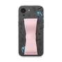 スリムプロテクションケース - STAND & RING RIBBON Sakura Pink［ 初音ミク - リボン - インストルメント - モノクロ ］