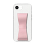 スリムプロテクションケース - STAND & RING RIBBON Sakura Pink［ ひみつのアッコちゃん - 飾り模様 ］