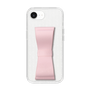 スリムプロテクションケース - STAND & RING RIBBON Sakura Pink［ ひみつのアッコちゃん - 飾り模様 ］