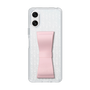 スリムプロテクションケース - STAND & RING RIBBON Sakura Pink［ ひみつのアッコちゃん - 飾り模様 ］