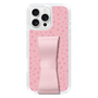 スリムプロテクションケース - STAND & RING RIBBON Sakura Pink［ ひみつのアッコちゃん - 結晶 ］