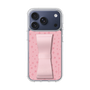 スリムプロテクションケース - STAND & RING RIBBON Sakura Pink［ ひみつのアッコちゃん - 結晶 ］