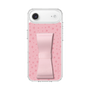 スリムプロテクションケース - STAND & RING RIBBON Sakura Pink［ ひみつのアッコちゃん - 結晶 ］