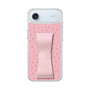 スリムプロテクションケース - STAND & RING RIBBON Sakura Pink［ ひみつのアッコちゃん - 結晶 ］