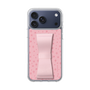 スリムプロテクションケース - STAND & RING RIBBON Sakura Pink［ ひみつのアッコちゃん - 結晶 ］