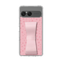 スリムプロテクションケース - STAND & RING RIBBON Sakura Pink［ ひみつのアッコちゃん - 結晶 ］