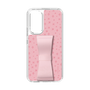 スリムプロテクションケース - STAND & RING RIBBON Sakura Pink［ ひみつのアッコちゃん - 結晶 ］