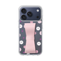 スリムプロテクションケース - STAND & RING RIBBON Sakura Pink［ シナぷしゅ - みずたま ］