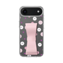 スリムプロテクションケース - STAND & RING RIBBON Sakura Pink［ シナぷしゅ - みずたま ］