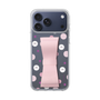 スリムプロテクションケース - STAND & RING RIBBON Sakura Pink［ シナぷしゅ - みずたま ］