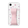 スリムプロテクションケース - STAND & RING RIBBON Sakura Pink［ シナぷしゅ - みずたま ］