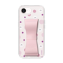 スリムプロテクションケース - STAND & RING RIBBON Sakura Pink［ シナぷしゅ - みずたま ］