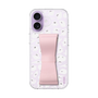 スリムプロテクションケース - STAND & RING RIBBON Sakura Pink［ シナぷしゅ - いっぱい ］