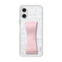 スリムプロテクションケース - STAND & RING RIBBON Sakura Pink［ シナぷしゅ - いっぱい ］