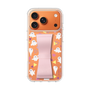 スリムプロテクションケース - STAND & RING RIBBON Sakura Pink［ シナぷしゅ - もよう ］