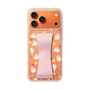 スリムプロテクションケース - STAND & RING RIBBON Sakura Pink［ シナぷしゅ - もよう ］