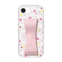 スリムプロテクションケース - STAND & RING RIBBON Sakura Pink［ シナぷしゅ - もよう ］