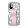 スリムプロテクションケース - STAND & RING RIBBON Sakura Pink［ シナぷしゅ - もよう ］