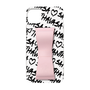 スリムプロテクションケース - STAND & RING RIBBON Sakura Pink［ Samantha Thavasa - スクリッタ - ホワイト ］