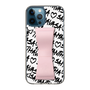 スリムプロテクションケース - STAND & RING RIBBON Sakura Pink［ Samantha Thavasa - スクリッタ - ホワイト ］