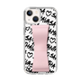 スリムプロテクションケース - STAND & RING RIBBON Sakura Pink［ Samantha Thavasa - スクリッタ - ホワイト ］