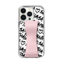 スリムプロテクションケース - STAND & RING RIBBON Sakura Pink［ Samantha Thavasa - スクリッタ - ホワイト ］